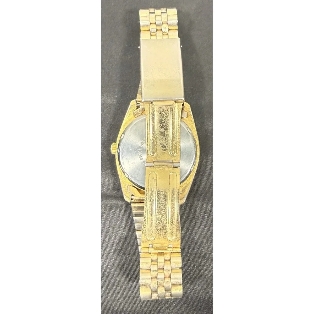 Geneva Armitron Watch Lot Mixed 3pc Gold Silver Brown Parts Repair AS IS